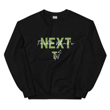 Load image into Gallery viewer, Tackle What's Next Script | Women's Crewneck (Black, White)
