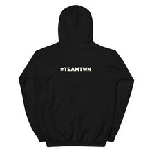 Load image into Gallery viewer, Unisex Corner Logo Hoodie | #TeamTWN (White, Black, Grey)