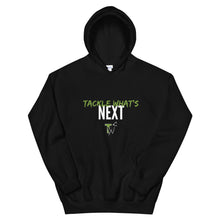Load image into Gallery viewer, Tackle What's Next | Unisex Hoodie (Black, White)