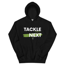 Load image into Gallery viewer, Tackle What's Next Paint Stroke | Unisex Hoodie (Black, White)