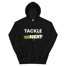 Load image into Gallery viewer, Tackle What's Next Paint Stroke | Unisex Hoodie (Black, White)