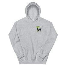 Load image into Gallery viewer, Unisex Corner Logo Hoodie | #TeamTWN (White, Black, Grey)