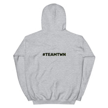 Load image into Gallery viewer, Unisex Corner Logo Hoodie | #TeamTWN (White, Black, Grey)