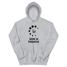 Load image into Gallery viewer, Unisex Work in Progress Hoodie (Black, White, Grey)