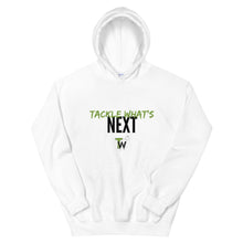 Load image into Gallery viewer, Tackle What's Next | Unisex Hoodie (Black, White)