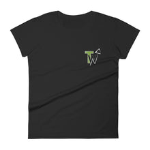 Load image into Gallery viewer, Women's Short Sleeve Logo T-Shirt | #TeamTWN (Black)