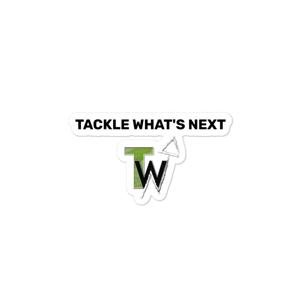 Tackle What's Next Logo Sticker