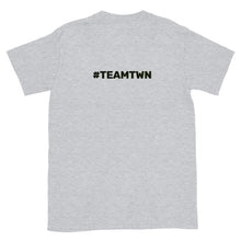 Load image into Gallery viewer, Short-Sleeve Unisex Logo T-Shirt | #TeamTWN (Black, White, Grey)
