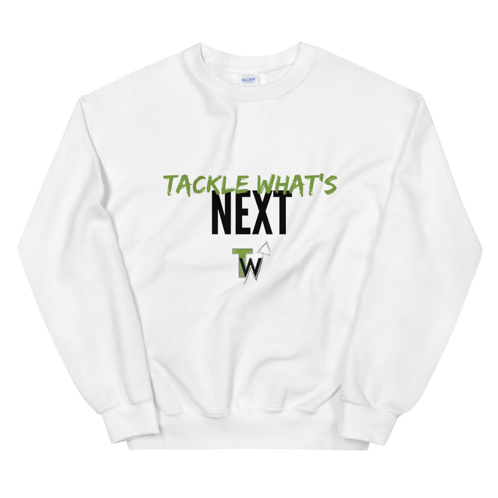 Tackle What's Next | Unisex Crewneck (Black, White)