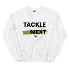 Load image into Gallery viewer, Tackle What&#39;s Next Paint Stroke | Unisex Crewneck (Black, White)
