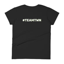 Load image into Gallery viewer, Women&#39;s Short Sleeve Logo T-Shirt | #TeamTWN (Black)
